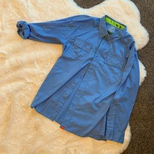 Him fishing long sleeve shirt